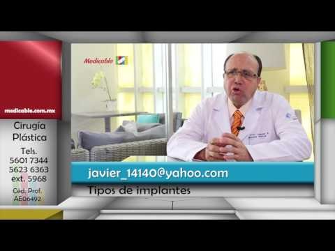 003 CUALES SON LOS TIPOS DE IMPLANTES MAMARIOS QUE EXISTEN