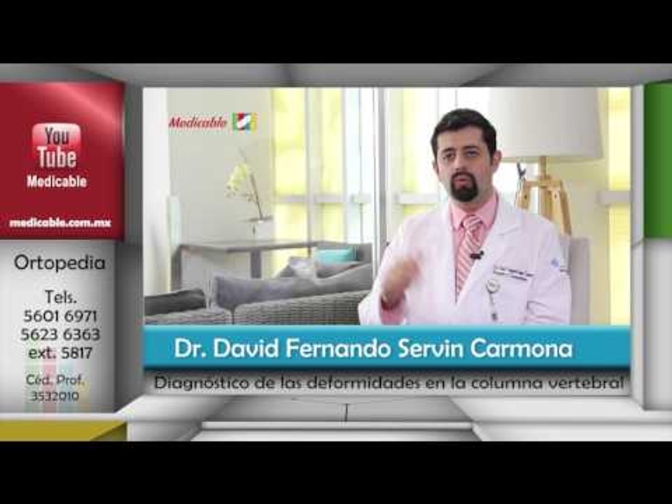 ¿Cómo se diagnostican las deformidades de la columna vertebral?