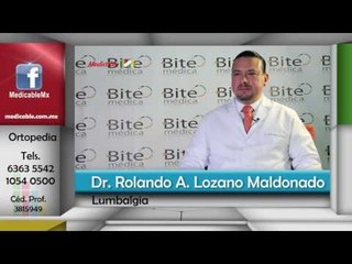 ¿Qué es y cuáles son los síntomas de la lumbalgia?