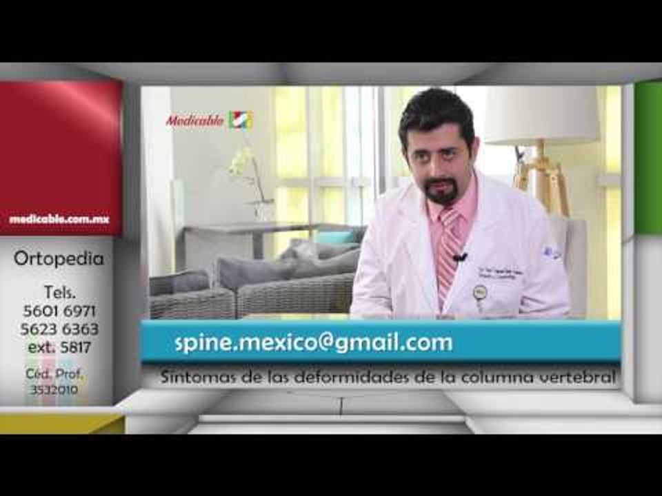 ¿Cuáles son los síntomas de las deformidades de la columna vertebral?