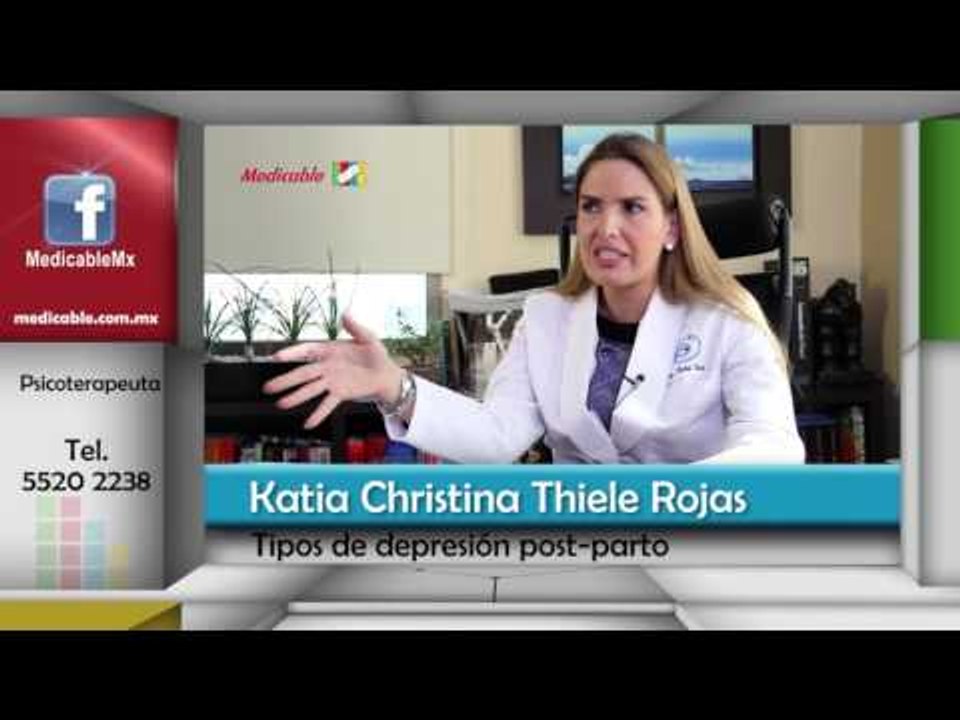 ¿Cuántos tipos de depresión post-parto existen?