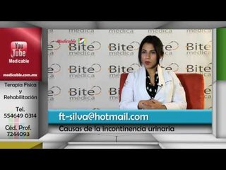 ¿Cuáles son las causas de la incontinencia urinaria?