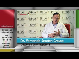 ¿Cómo se detecta la osteoporosis?