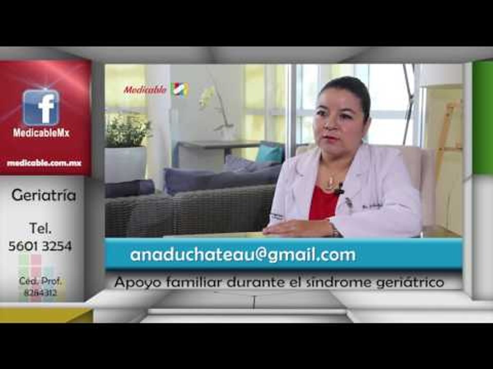 ¿Qué papel juega el apoyo familiar para los pacientes geriátricos?