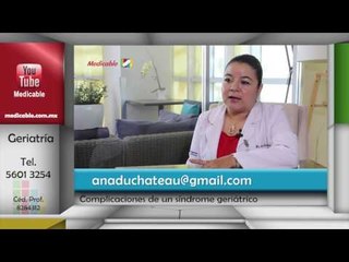 014 QUE COMPLICACIONES SE PRESENTAN SI NO SE ATIENDEN  LOS SINDROMES GERIATRICOS