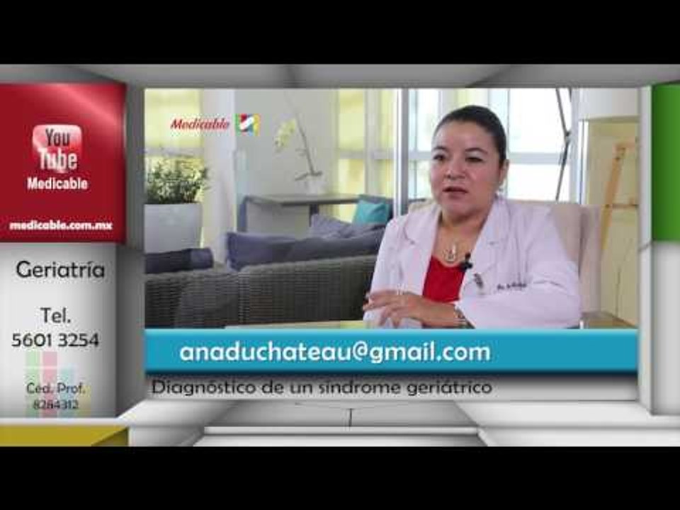 007 COMO SE DIAGNOSTICAN LOS SINDROMES GERIATRICOS
