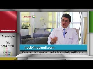 003 CUALES SON LAS CAUSAS QUE PROVOCAN LA ENFERMEDAD ARTERIAL PERIFÉRICA