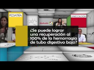 010 SE PUEDE LOGRAR UNA RECUPERACION AL 100 DE LA HEMORRAGIA DE TUBO DIGESTIVO BAJO