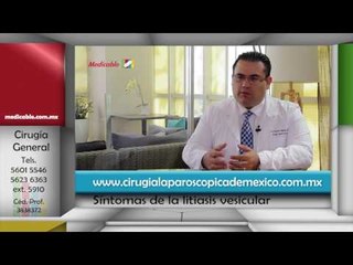 ¿Cuáles son los síntomas de la litiasis vesicular?