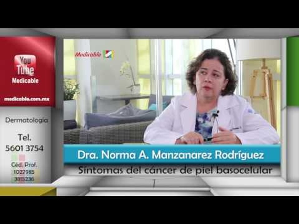 ¿Cuáles son los síntomas del cáncer de piel basocelular?
