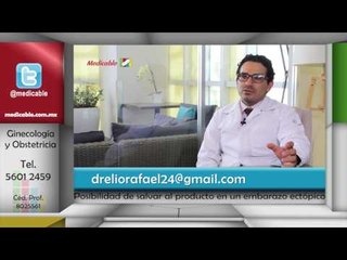 ¿Cuál es la posibilidad de salvar al producto en un embarazo ectópico?