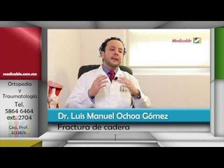 007 LAS FACTURAS DE CADERA PUEDEN DEJAR A UN PACIENTE POSTRADO EN CAMA