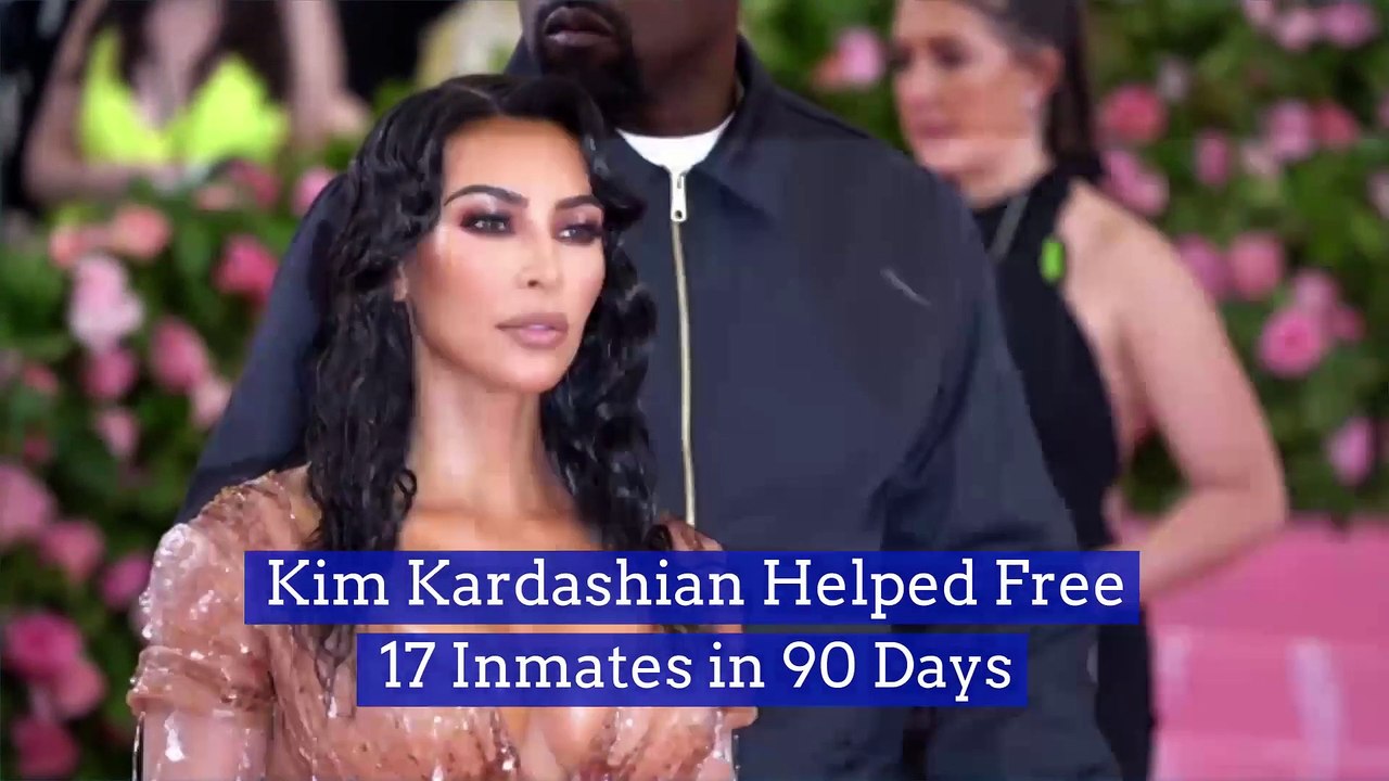 Kim Kardashian Helped Free 17 Inmates in 90 Days