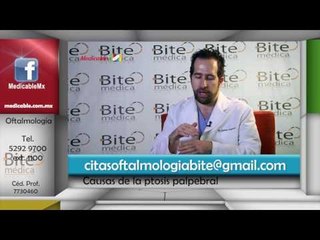 ¿Cuáles son las causas de la Ptosis Palpebral?
