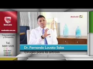 ¿Cuándo es necesaria una cirugía para el tratamiento de la artrosis?