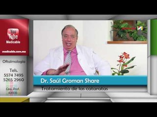 ¿Qué opciones de tratamiento existen para las cataratas?