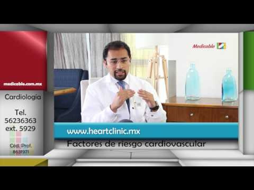 ¿Cuáles son los factores de riesgo cardiovascular?