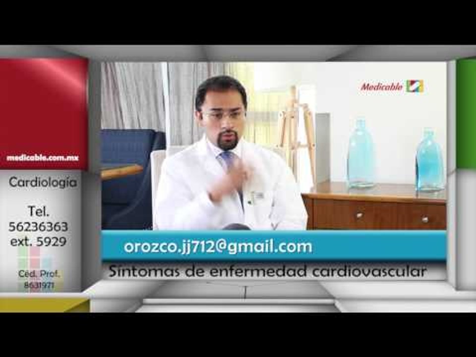 ¿Cuáles son los síntomas de una enfermedad cardiovascular?