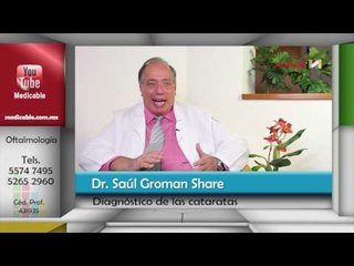 ¿Cómo se diagnostican las cataratas?