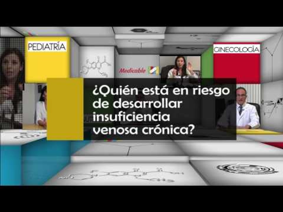 ¿Quién está en riesgo de desarrollar insuficiencia venosa crónica?