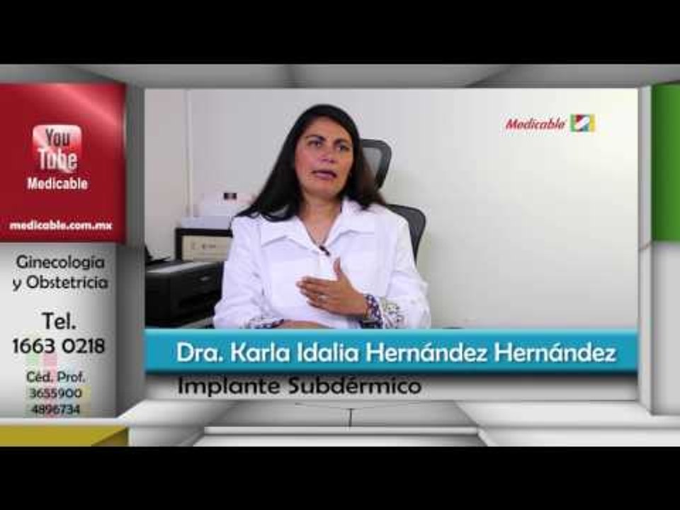 ¿Quién es candidata a un implante subdérmico como método anticonceptivo?