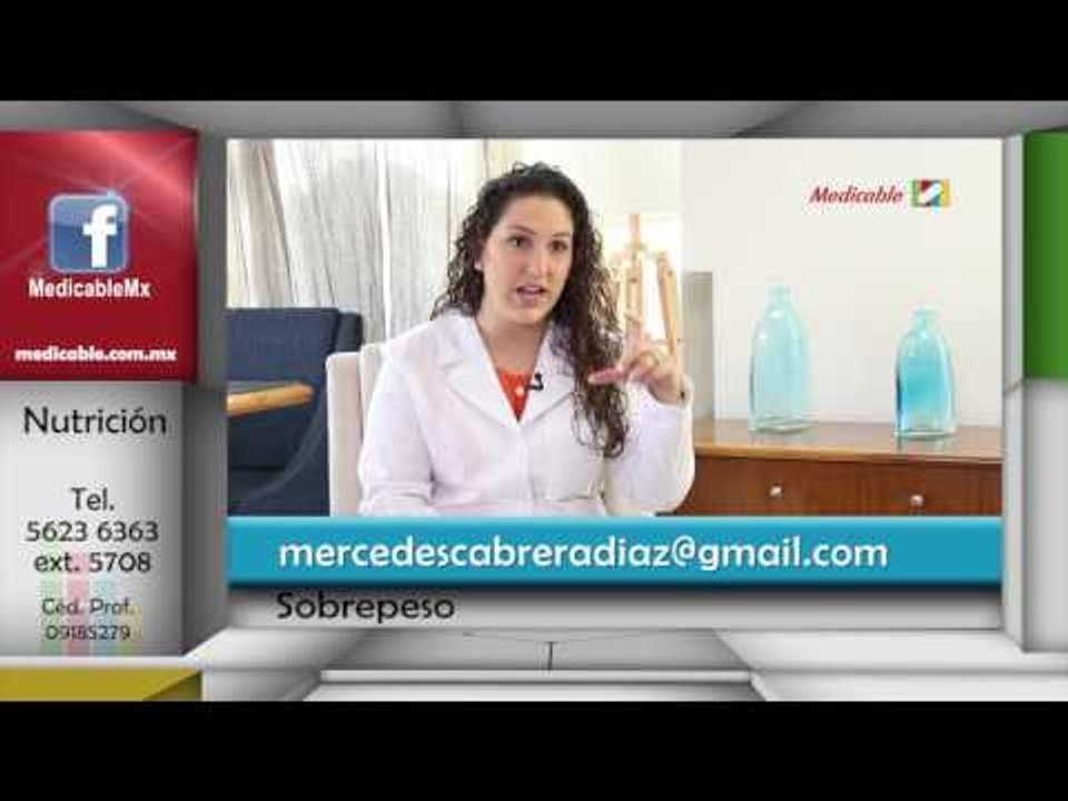 ¿Qué es el sobrepeso?