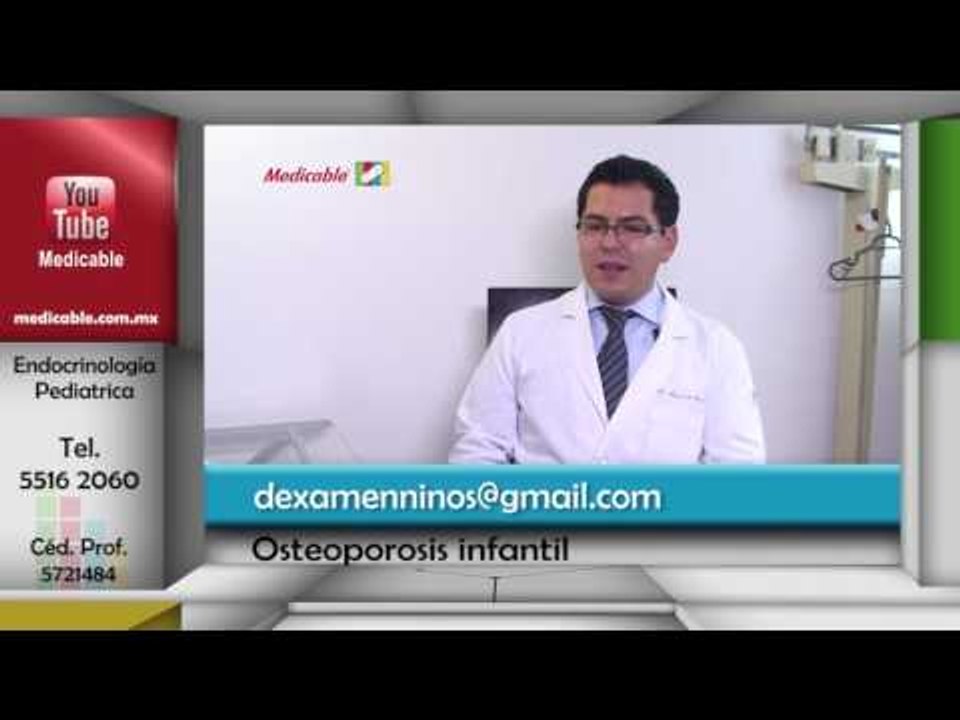 ¿Existe la osteoporosis infantil?