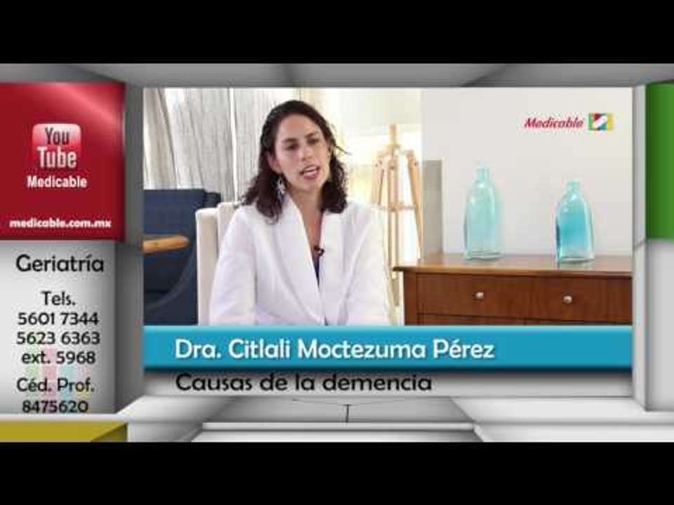 ¿Cuáles son las causas de la demencia?