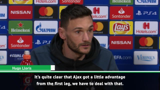 Ajax have the advantage...but Spurs are ready to compete - Lloris