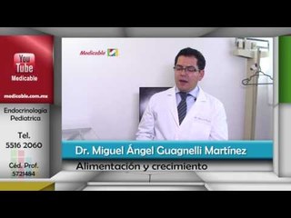 ¿La alimentación influye en el crecimiento?