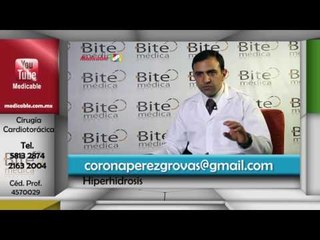¿Qué síntomas presenta la hiperhidrosis?