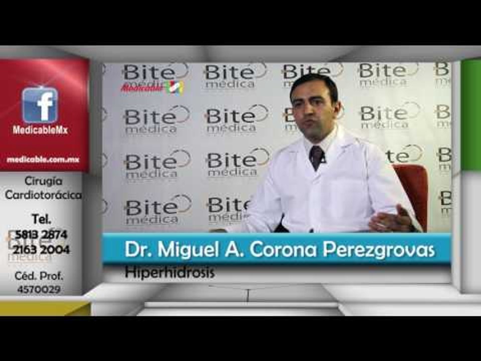 ¿Qué es la hiperhidrosis?