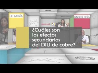 ¿Cuáles son los efectos secundarios del DIU de cobre?