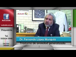 ¿Qué es un trastorno de ansiedad generalizada?