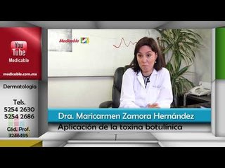 ¿Es dolorosa la aplicación de toxina botulínica?