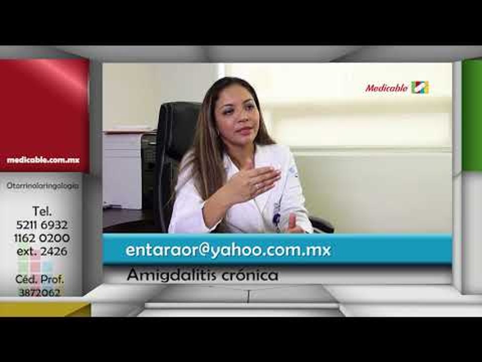 ¿Cómo es una cirugía de amigdalitis crónica?