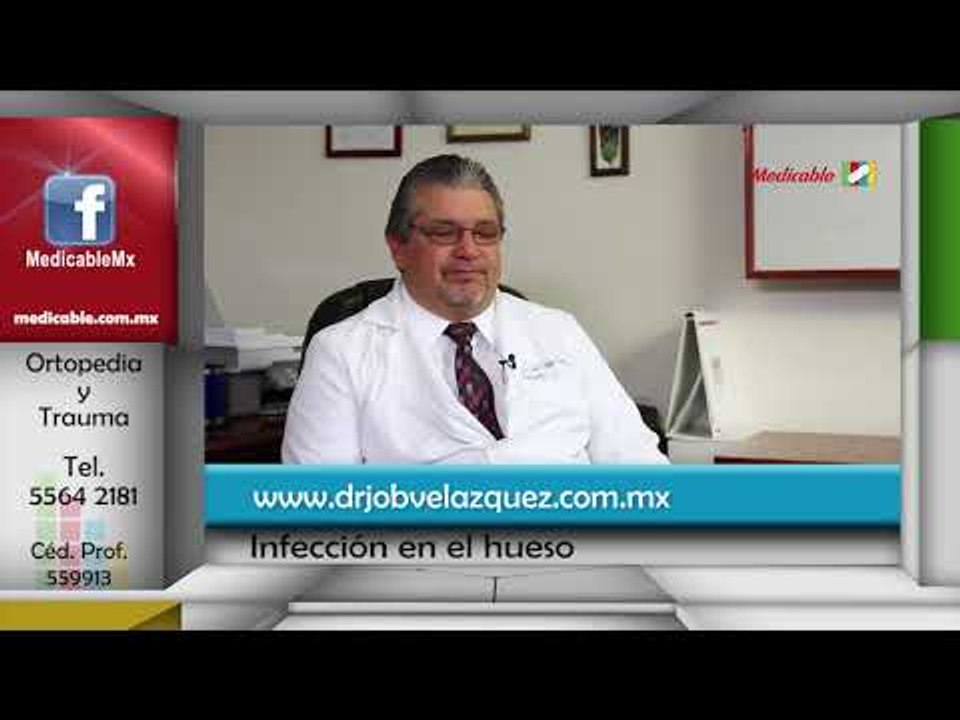 ¿Cómo se manifiesta una infección en el hueso?