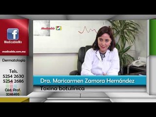 ¿Qué es la toxina botulínica?