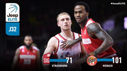 Jeep® ÉLITE : Strasbourg vs Monaco (J32)