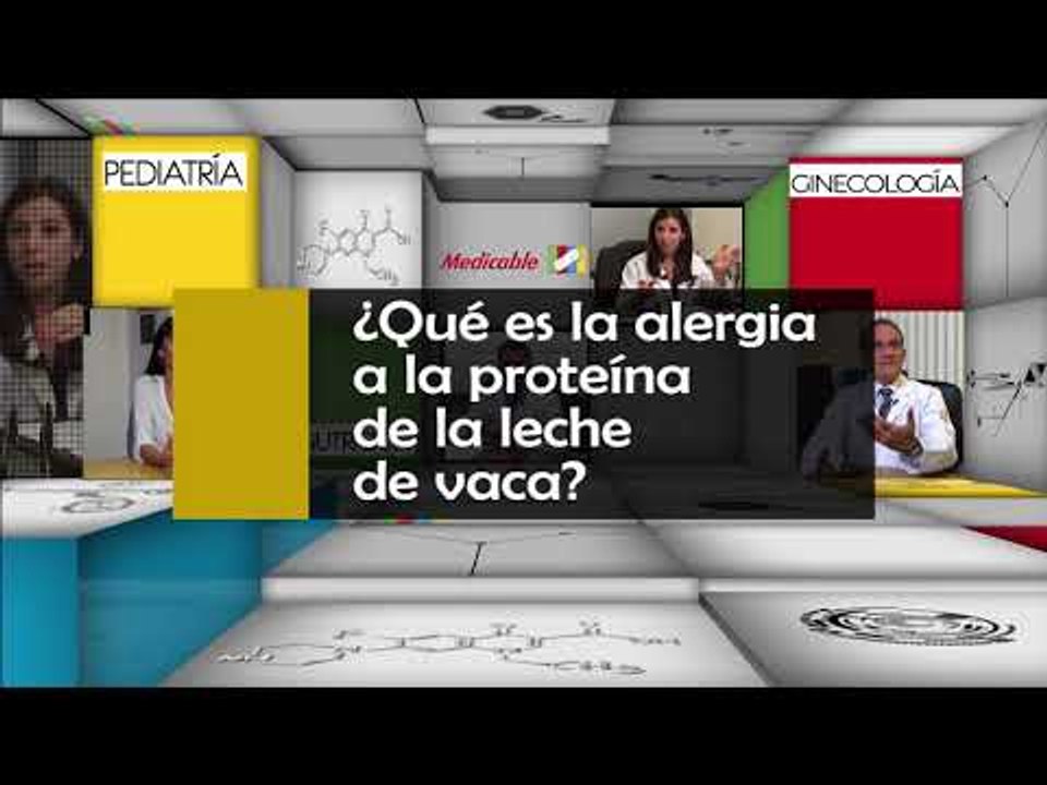 ¿Qué es la alergia a la proteína de leche de vaca?