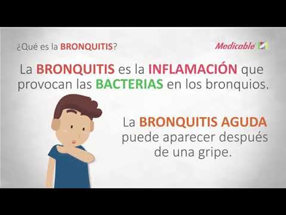 ¿QUÉ ES LA BRONQUITIS?