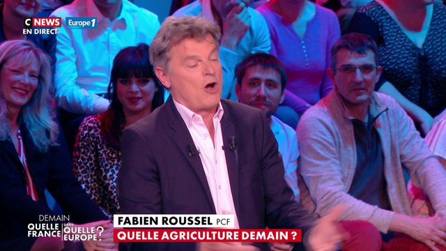 Fabien Roussel et les coccinelles « camarades » chinoises