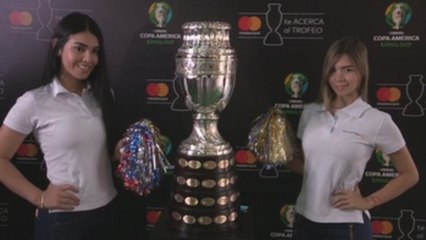 El trofeo de la Copa América empieza en Colombia una gira por cinco países