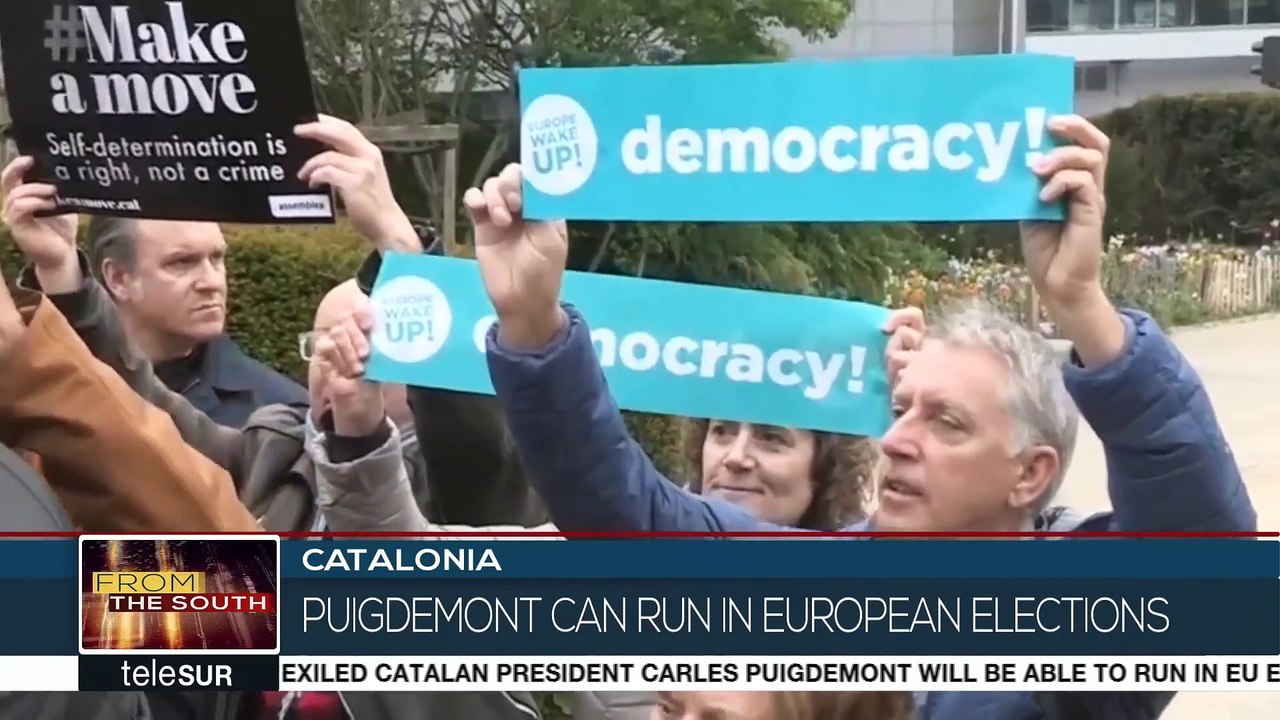 Catalonian Leader Carles Puigdemont Has Been Allowed to Run in EU Elections