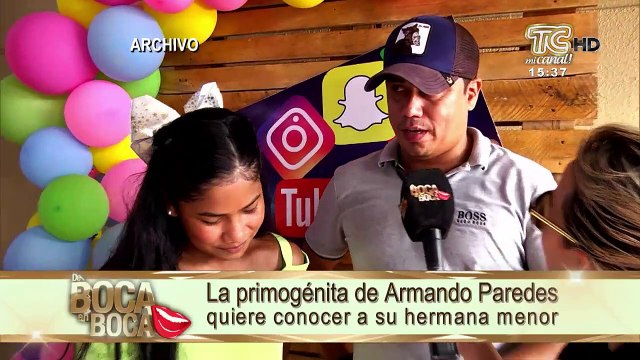 Sofia Caiche no desea pronunciarse sobre el tema de las hijas de Armando Paredes
