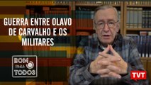 A guerra entre Olavo de Carvalho e os militares no Governo Bolsonaro