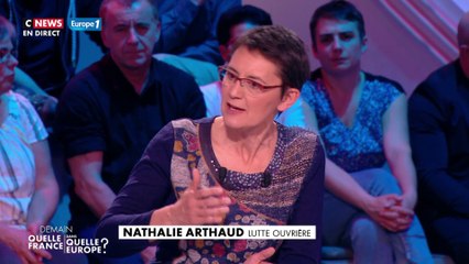 La conclusion de Nathalie Arthaud (Lutte Ouvrière)