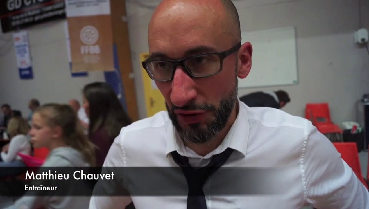 MACON-INFOS - Playoffs LF2 - Charnay vs Montbrison : La réaction du coach Matthieu Chauvet