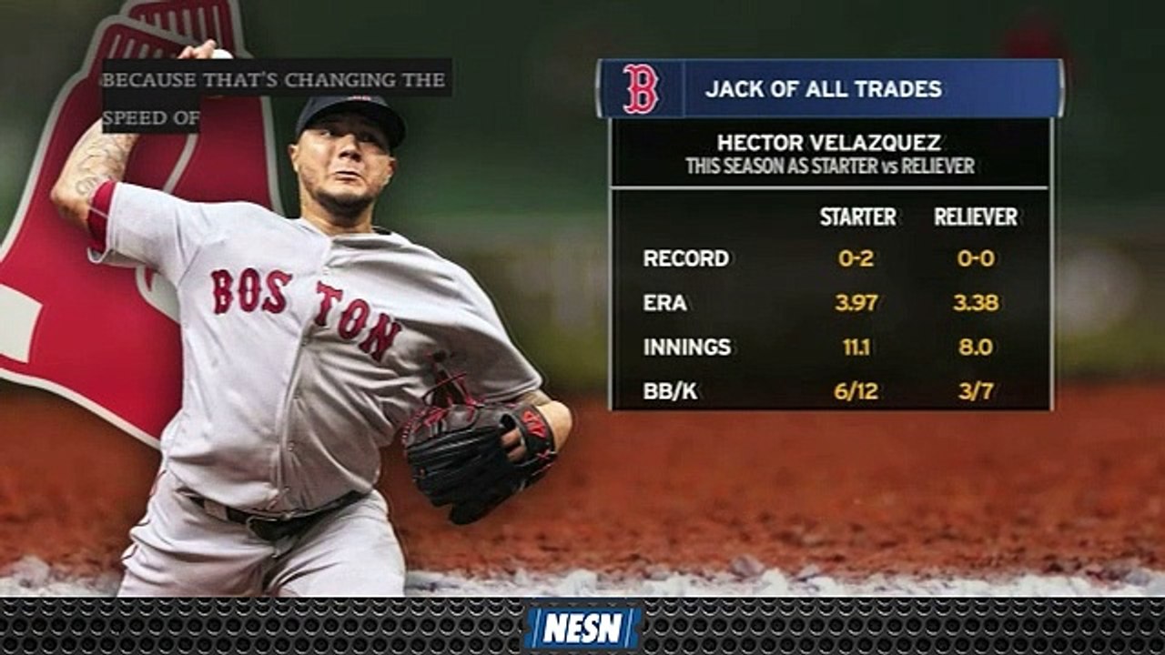 Hector Velazquez Has Served As Both A Starter And Reliever This Season For The Red Sox