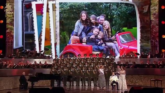 Старый клён - Иосиф Кобзон, Мишель Раппопорт и Анита Кобзон